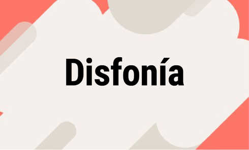 Disfonía