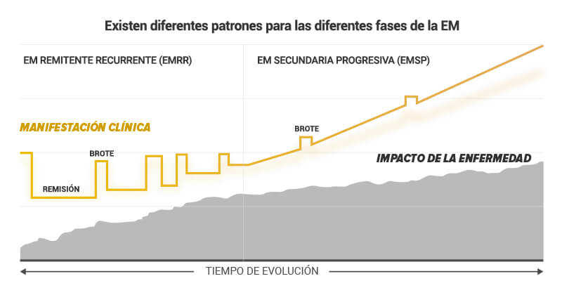 Infografía tiempo de evolución EM