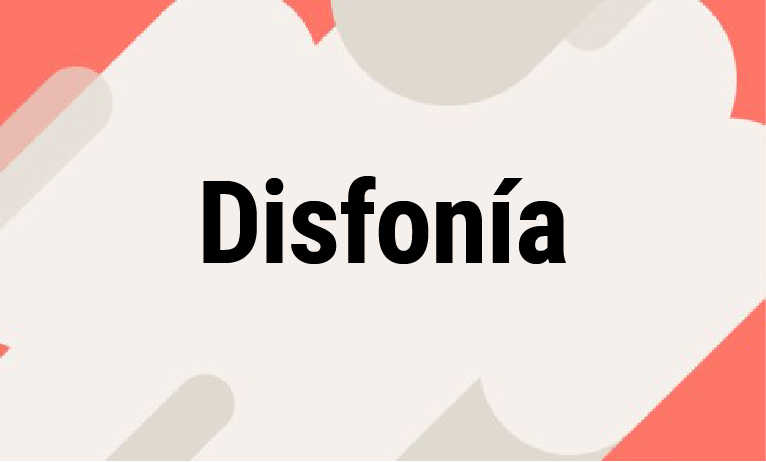 Disfonía